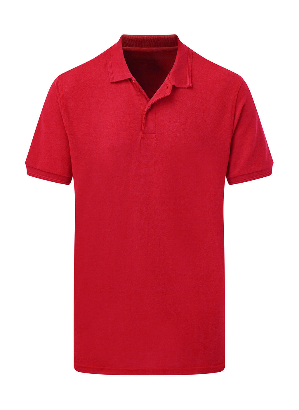 Polo piqué 65/35 hombre Red