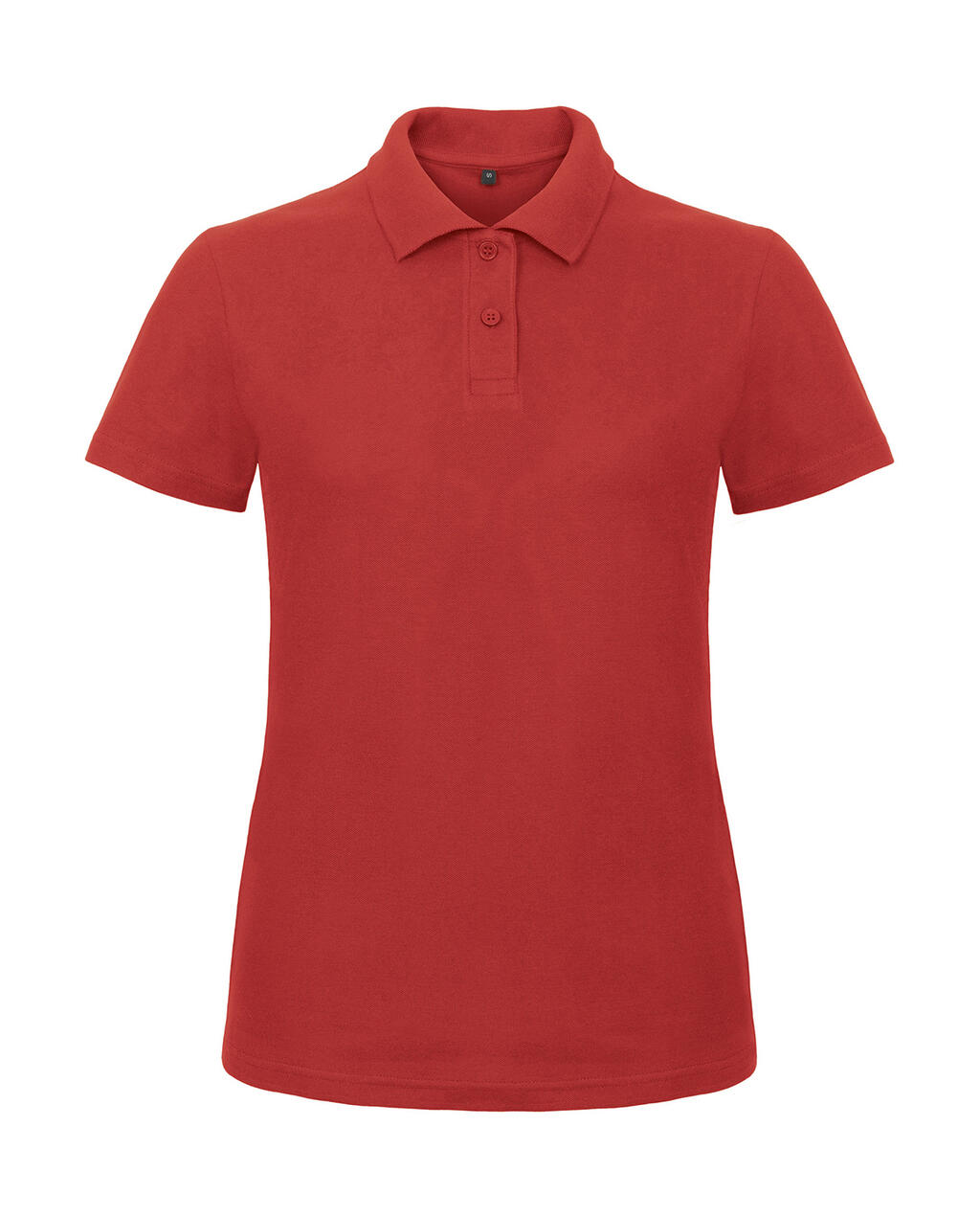 Polo piqué ID.001 mujer Red