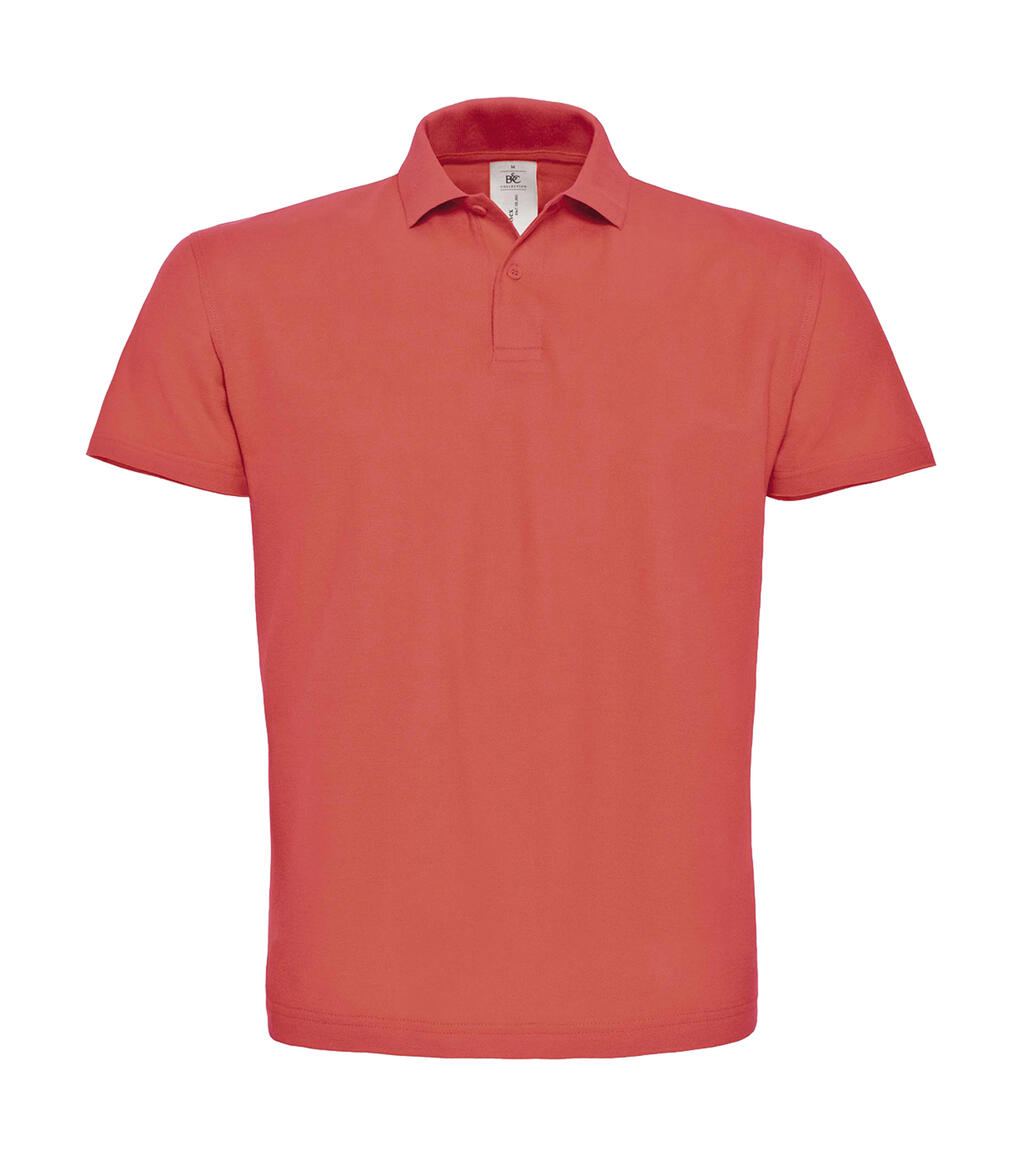 ID.001 Piqué Polo Shirt Pixel Coral