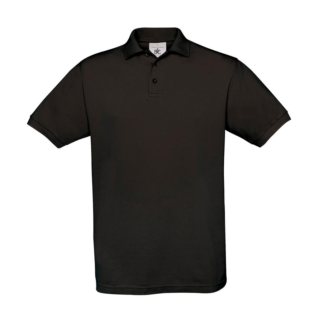 Safran Piqué Polo Black