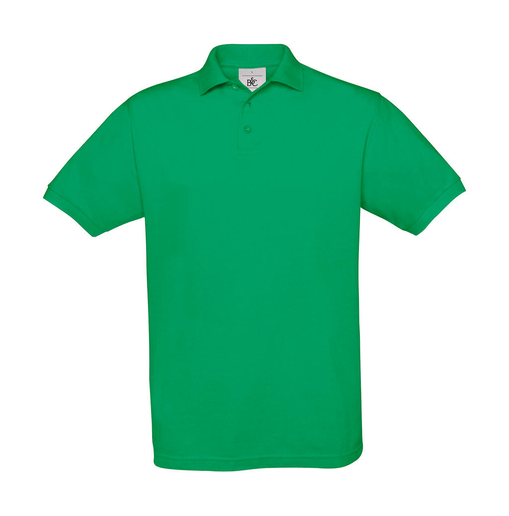 Safran Piqué Polo Kelly Green