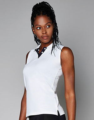  Kustom Kit Polo sin mangas mujer Classic Fit