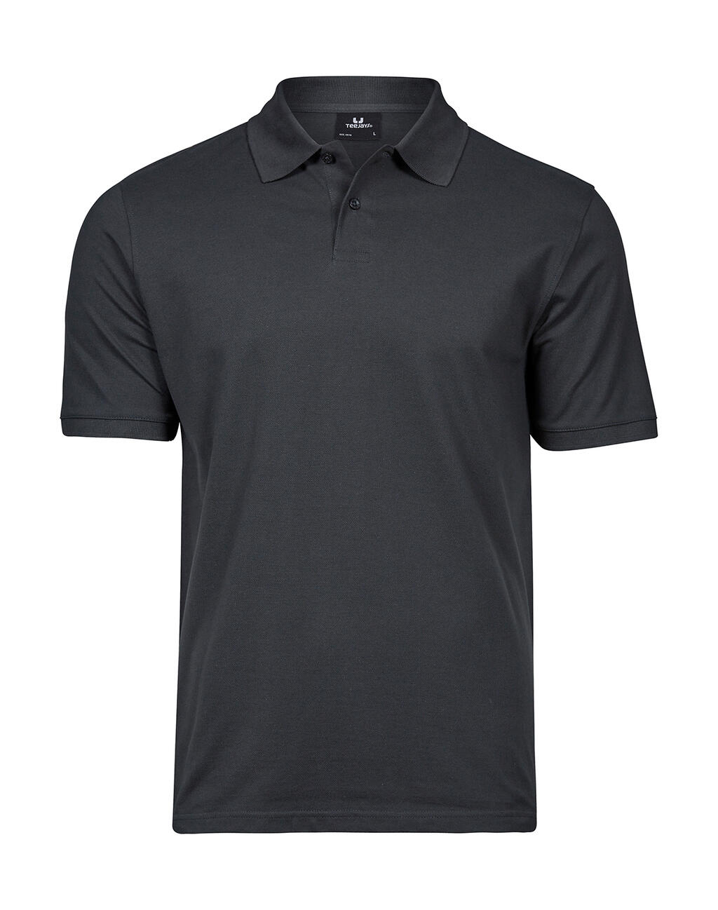 Polo piqué Heavy hombre Dark Grey