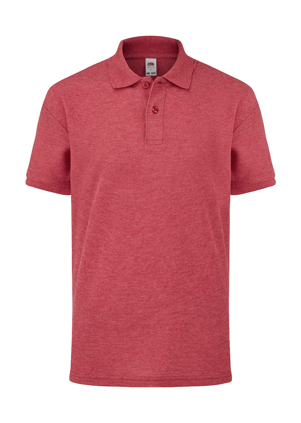 Polo niño 65/35 Heather Red