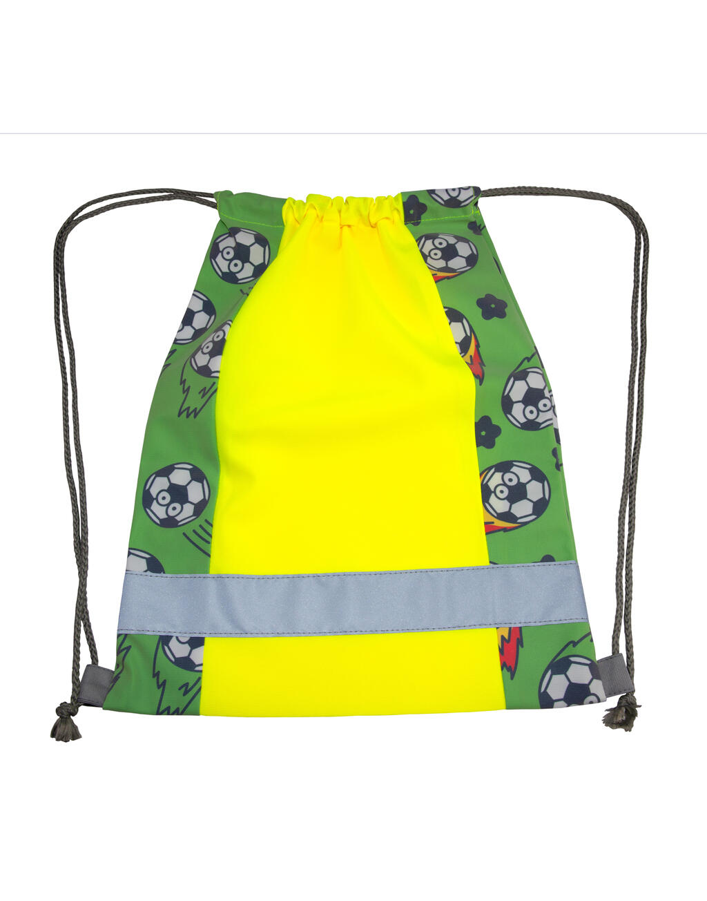 Bolsa de Gimnasio de Niño Action Line Soccer Yellow