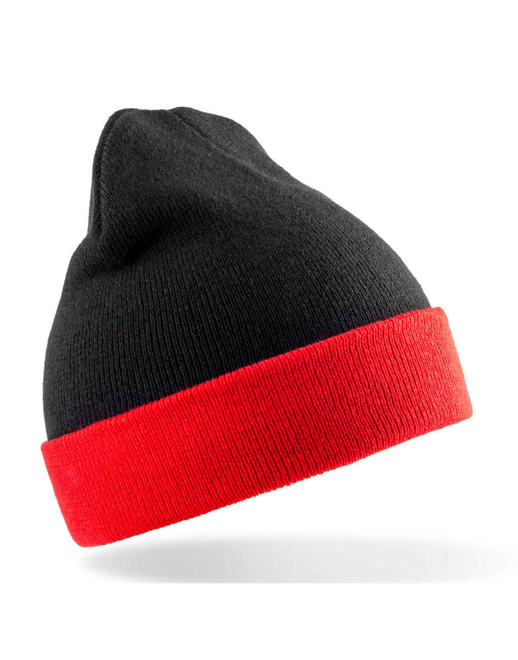 Gorro negro reciclado Compass Black/Red