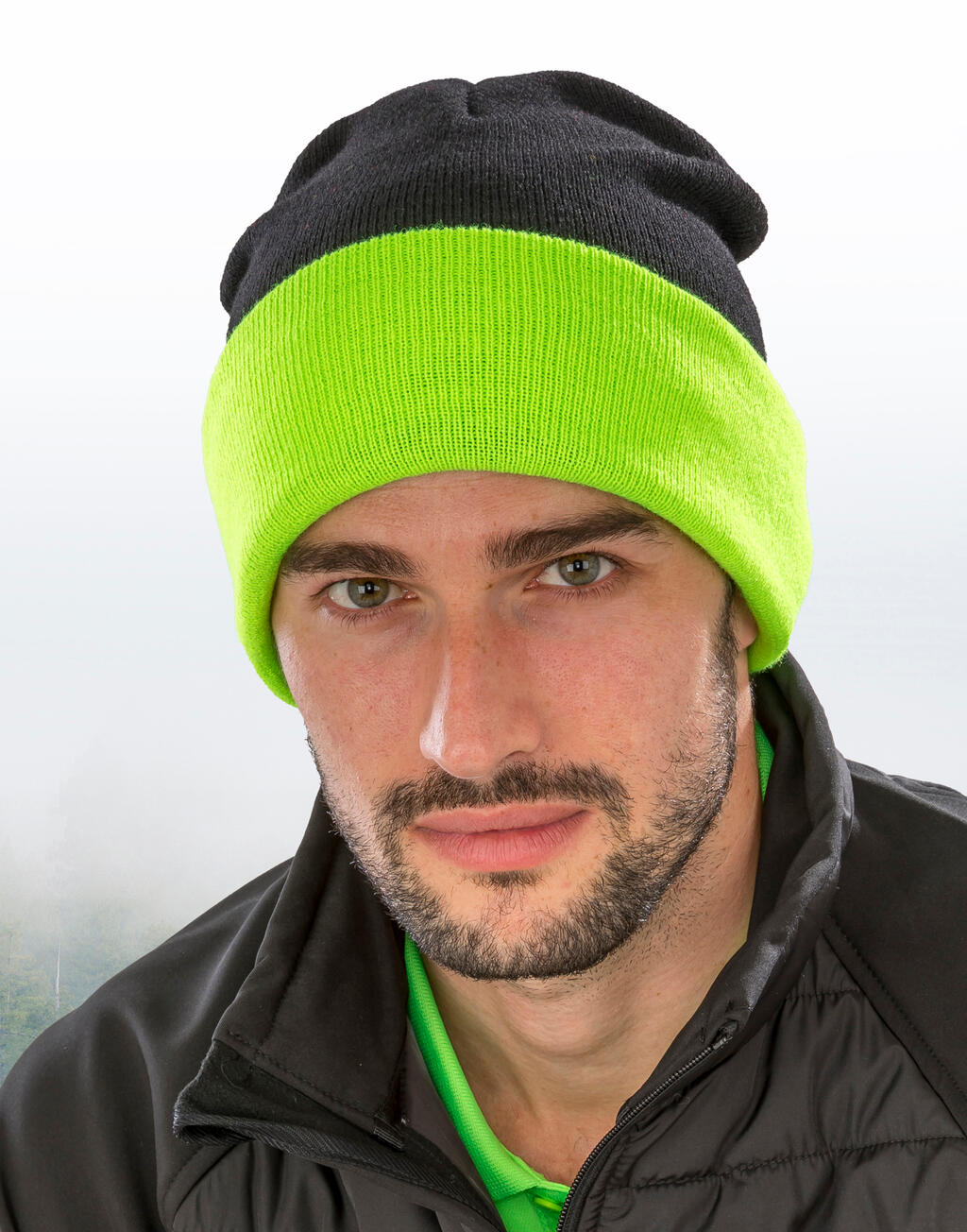 Gorro negro reciclado Compass - vista 3