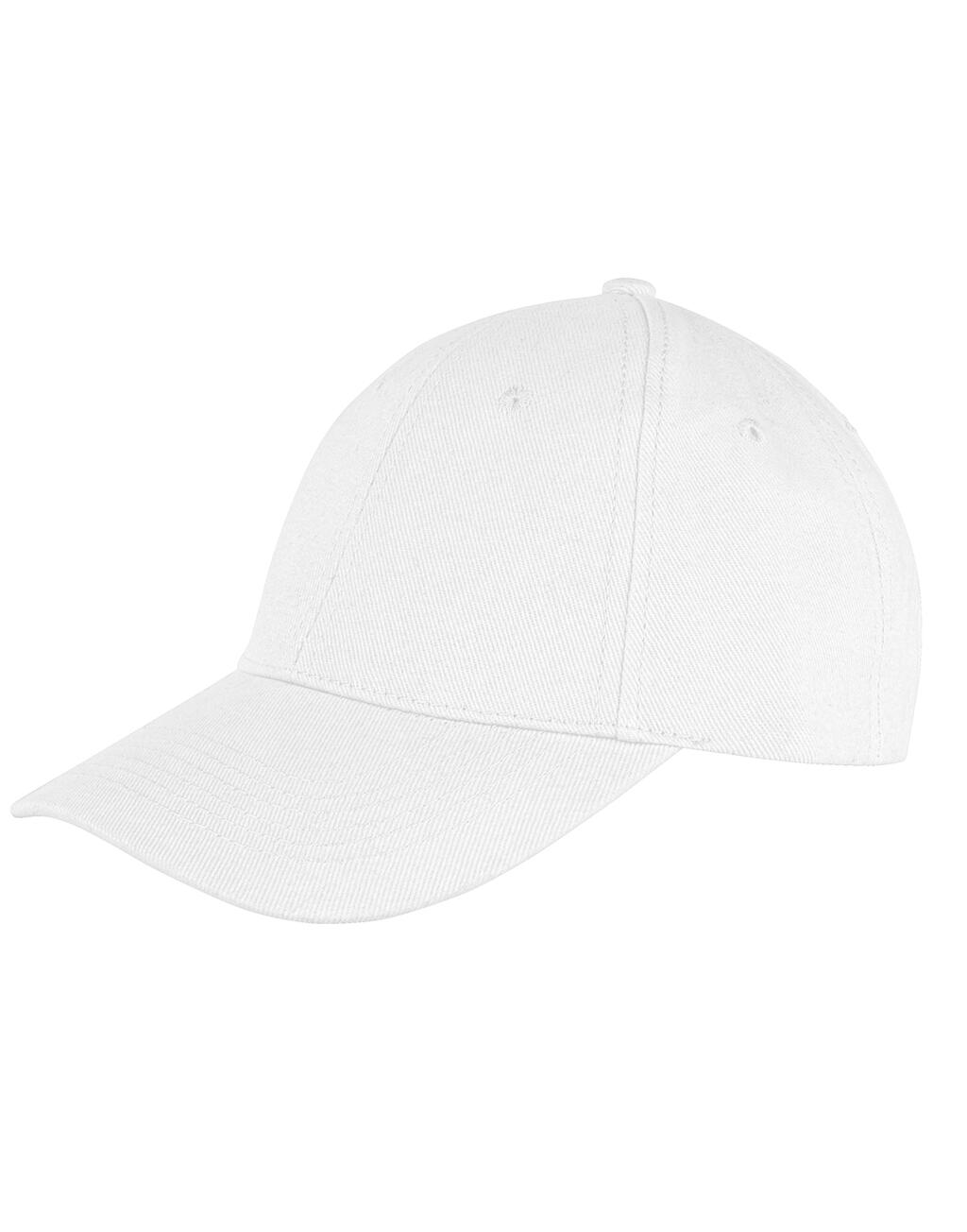 Gorra reciclada de perfil bajo White