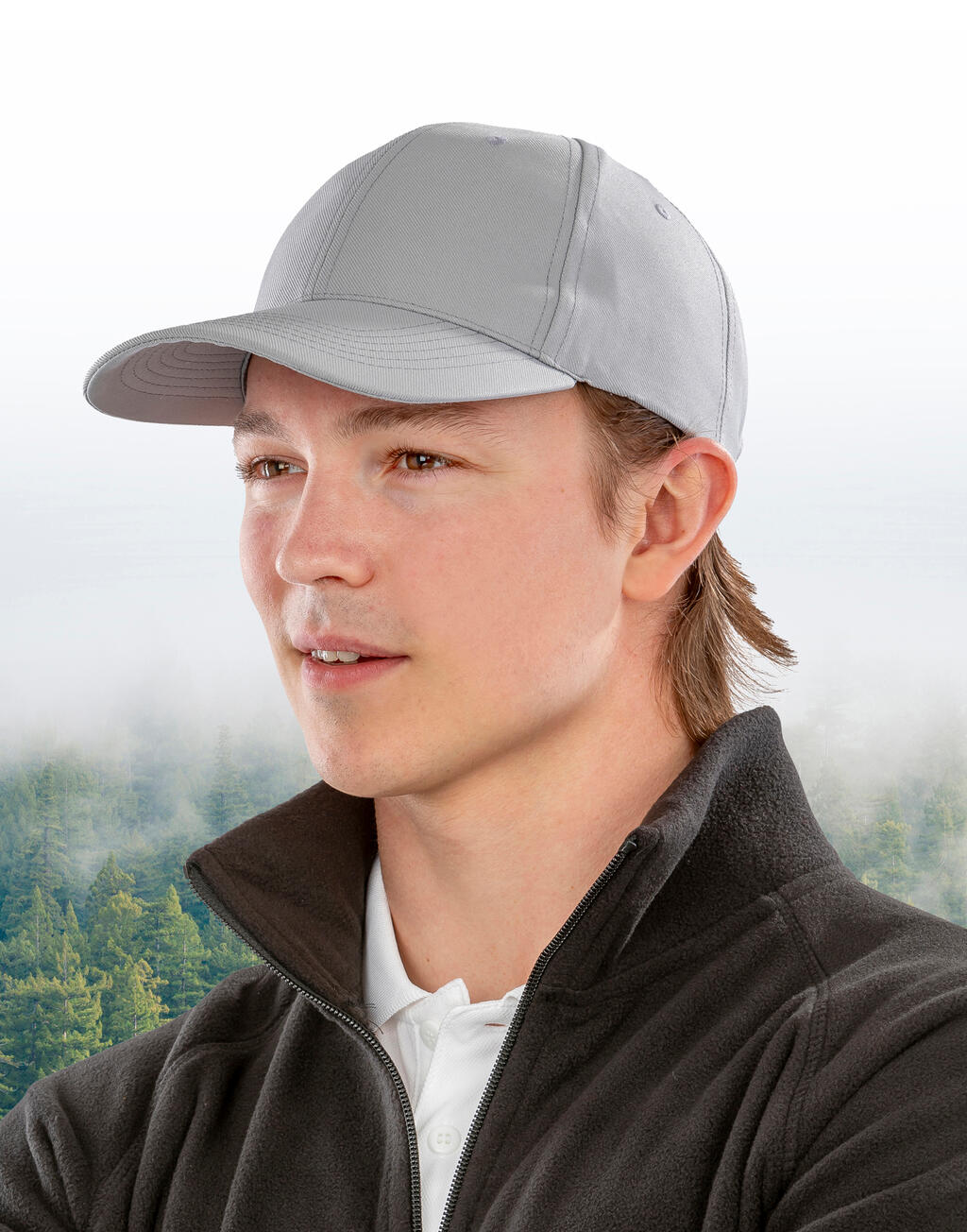 Gorra reciclada de perfil bajo - vista 3