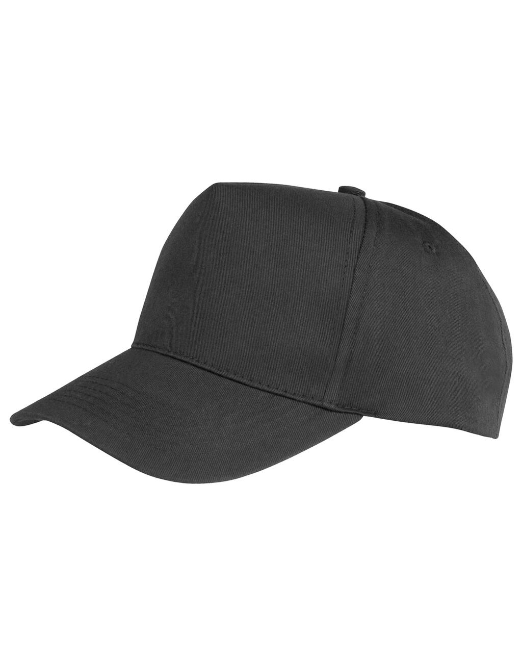 Gorra reciclada Core para impresión Black