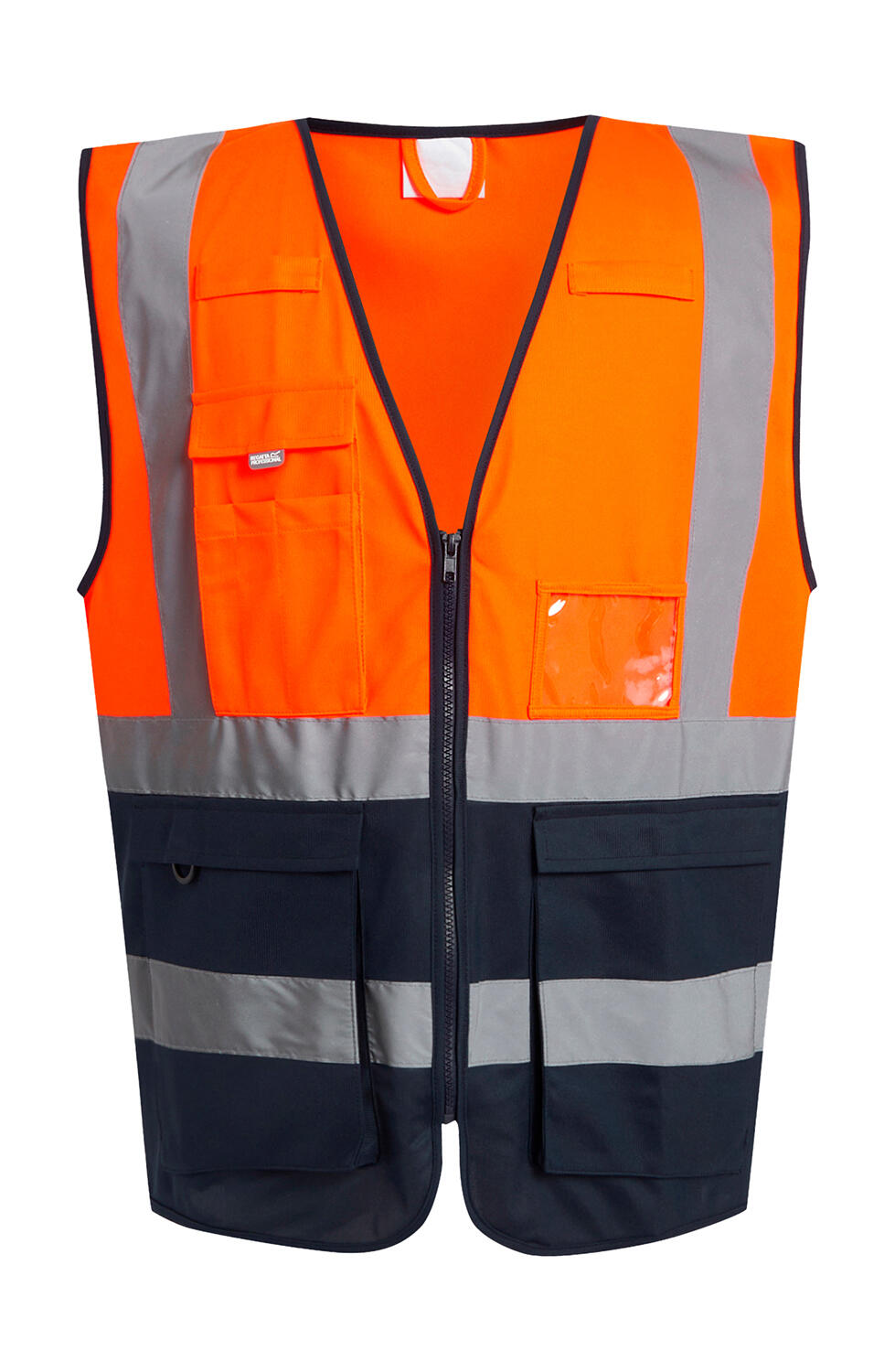 Chaleco ejecutivo Hi-Vis Pro Orange/Navy