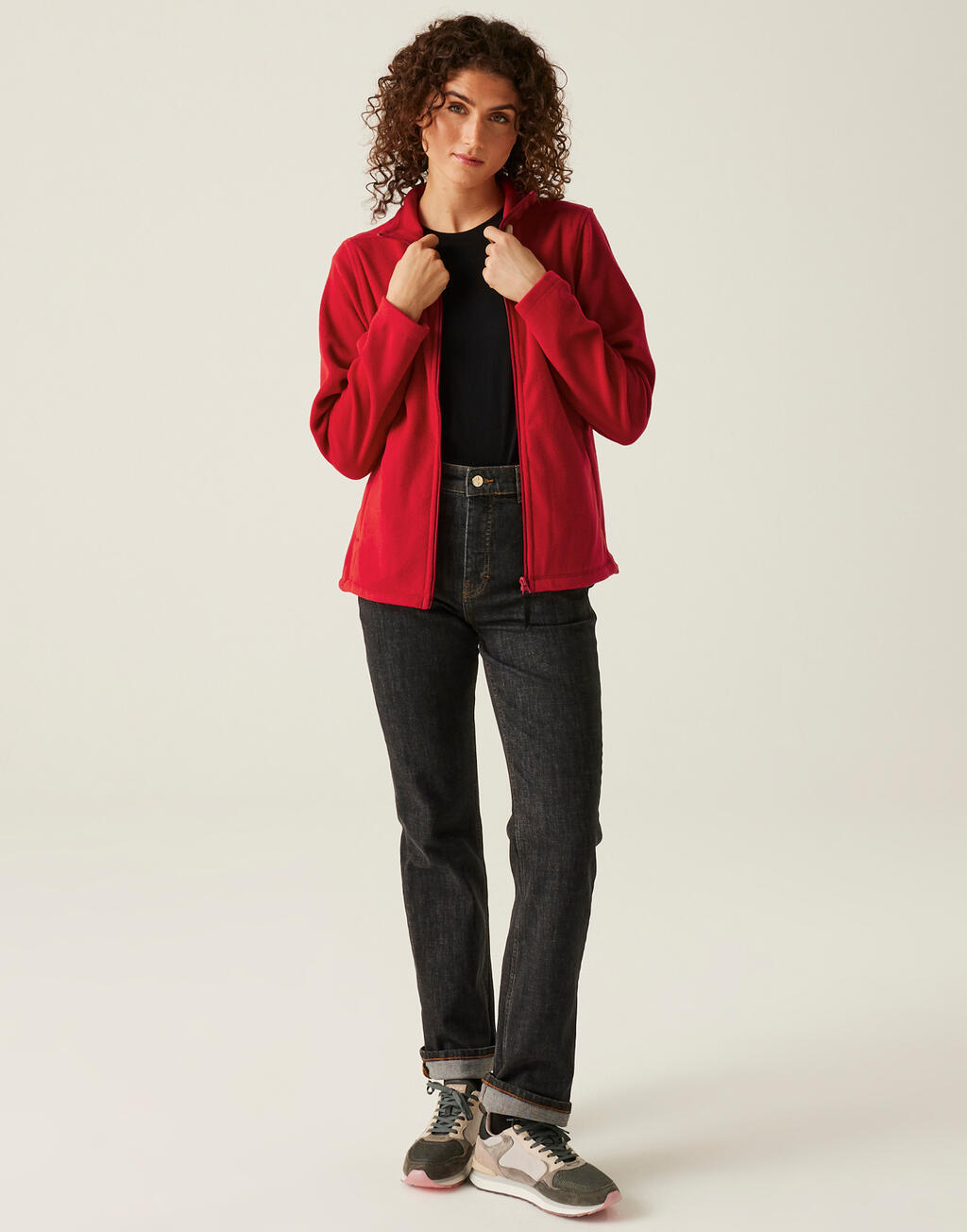 Forro polar cremallera completa para mujer  - vista 4