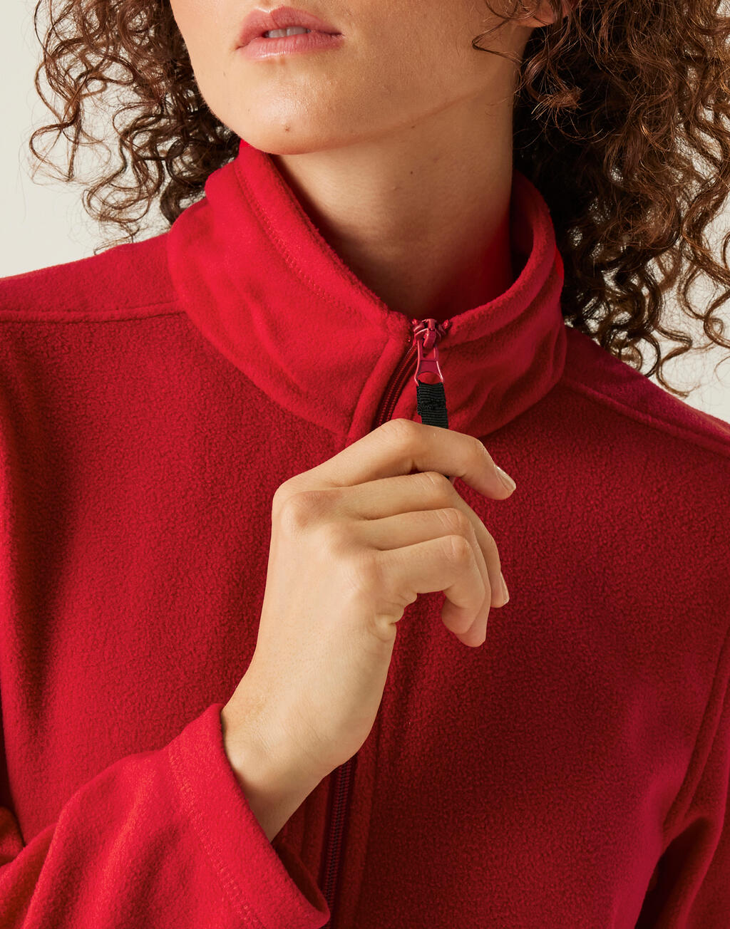 Forro polar cremallera completa para mujer  - vista 3