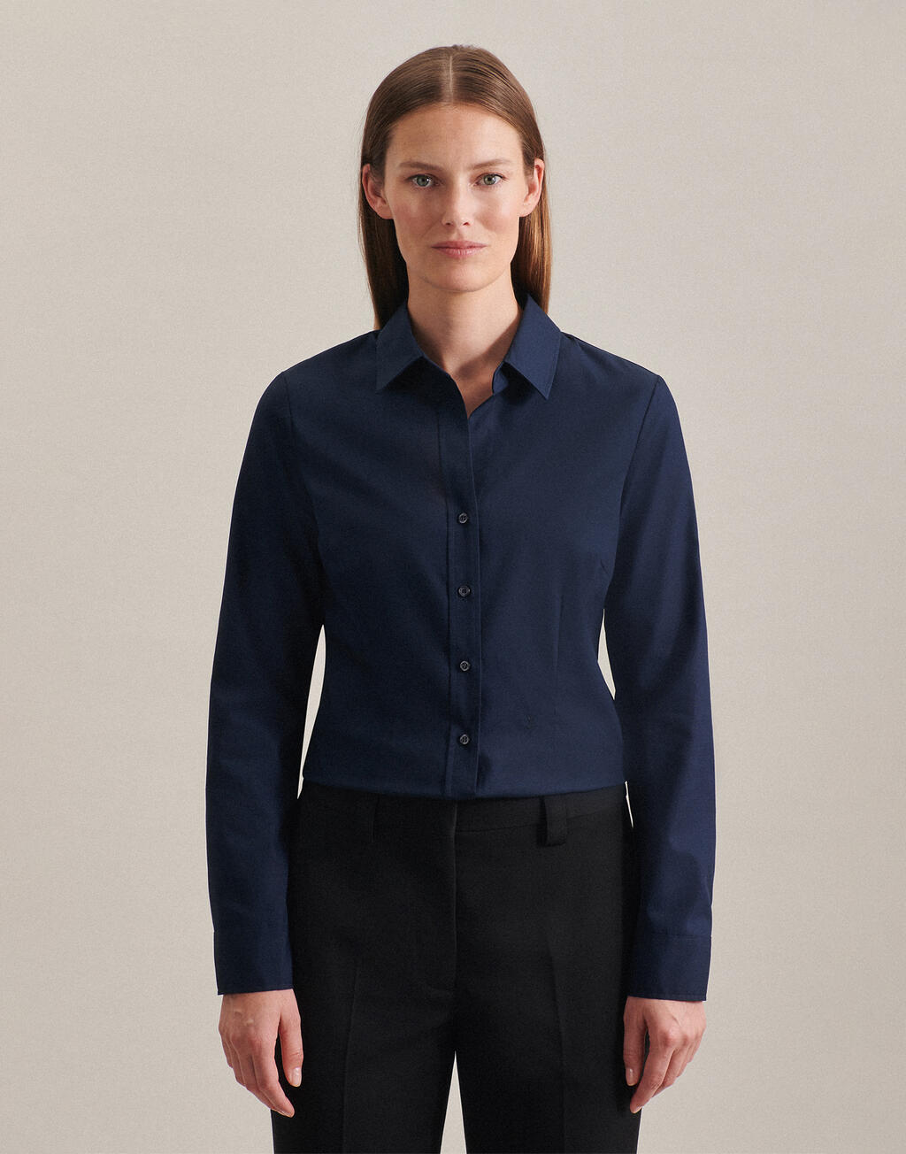 Camisa Kent ajustada manga larga mujer - vista 6