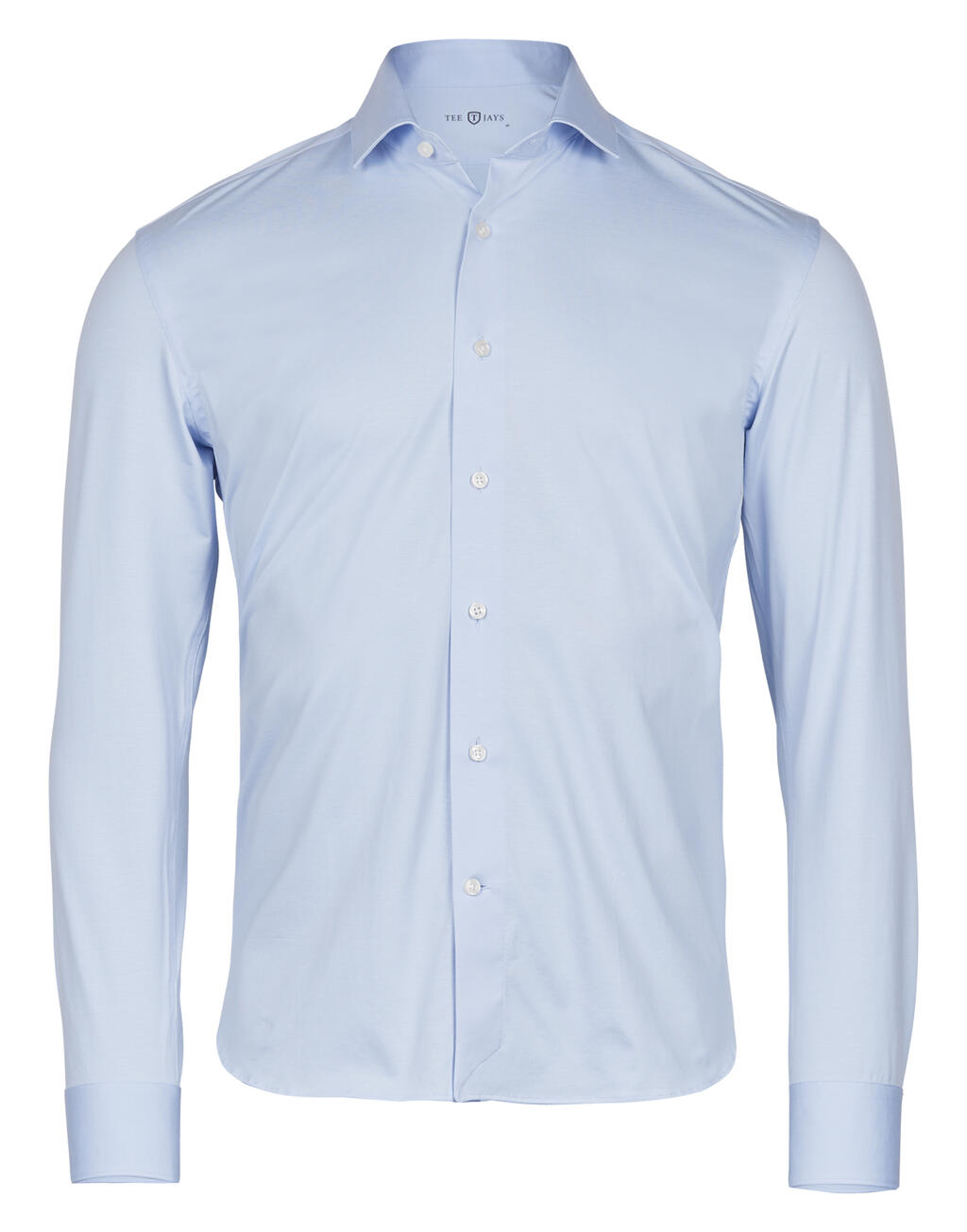 Camisa Ajustada Active Light Blue