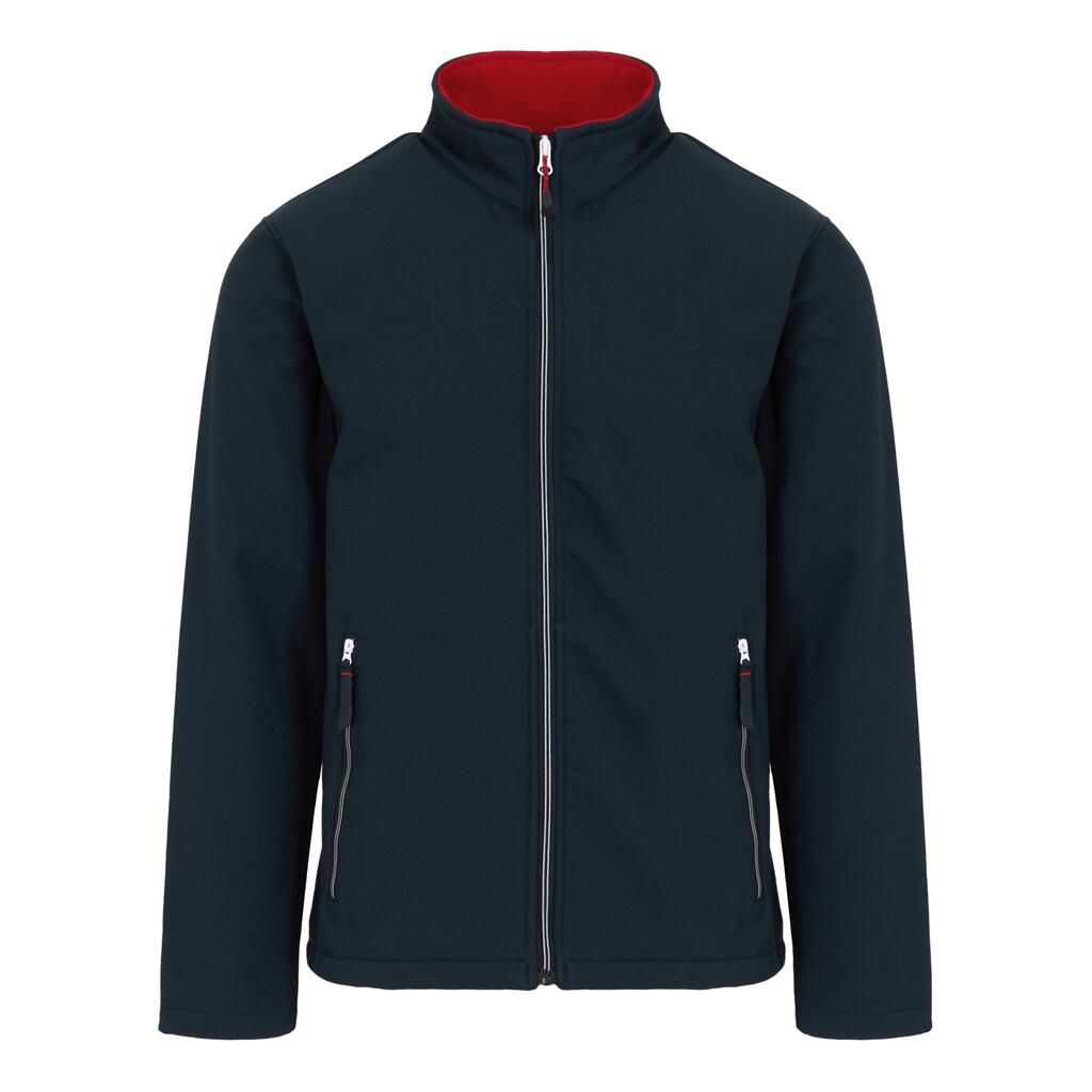 Chaqueta Softshell 2 capas Ascender Navy/Classic Red