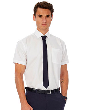  B & C Camisa Smart SSL/men Poplin Shirt