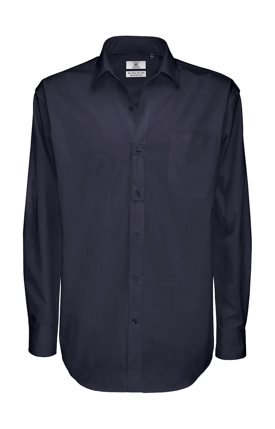 Camisa Sharp LSL/men Twill Shirt  Navy