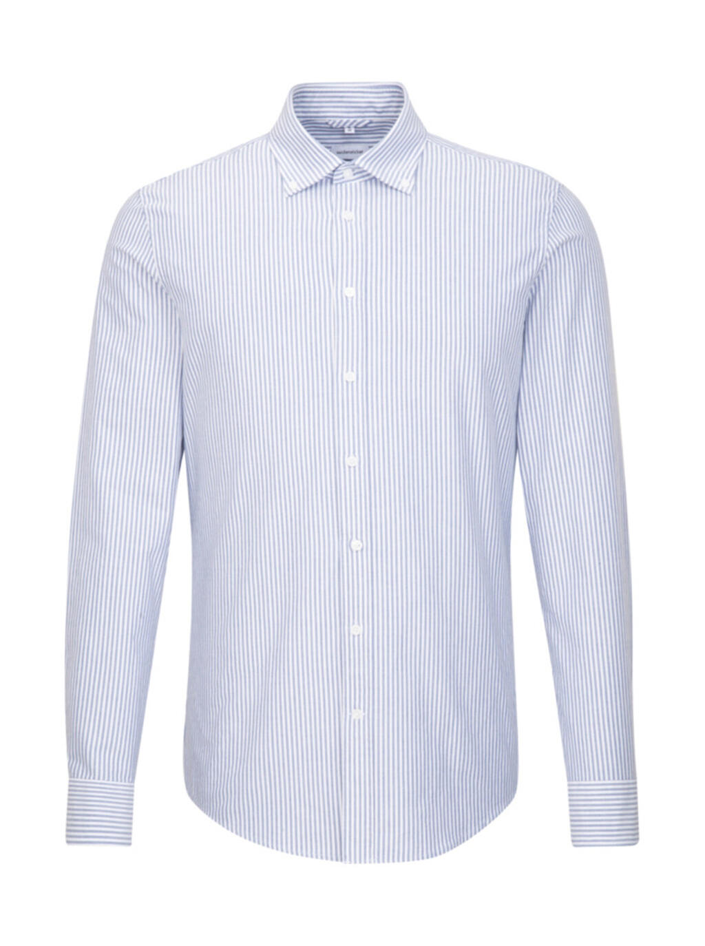 Camisa ajustada y abotonada Business Oxford Light Blue