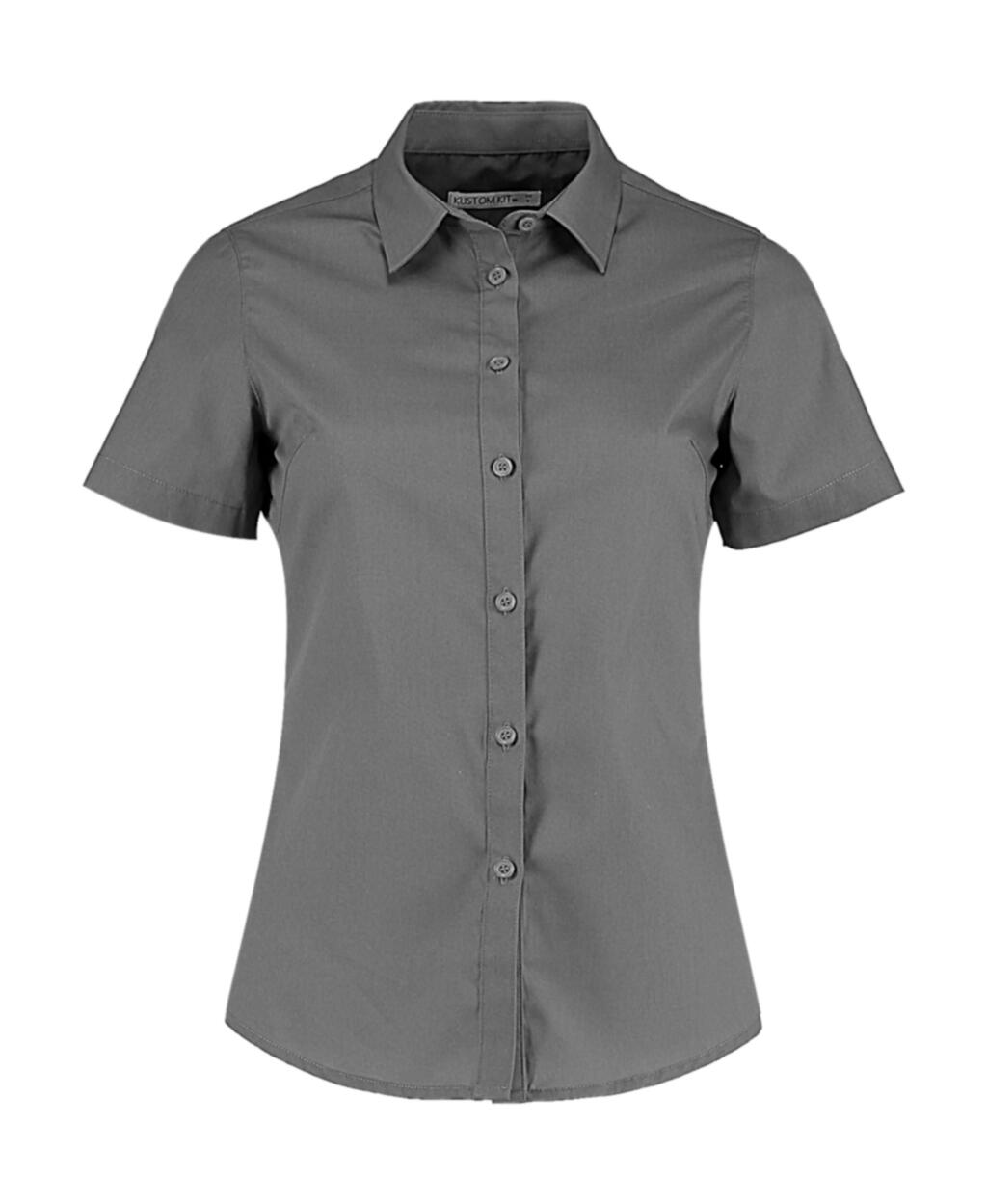Camisa mujer Popelina entallada Graphite