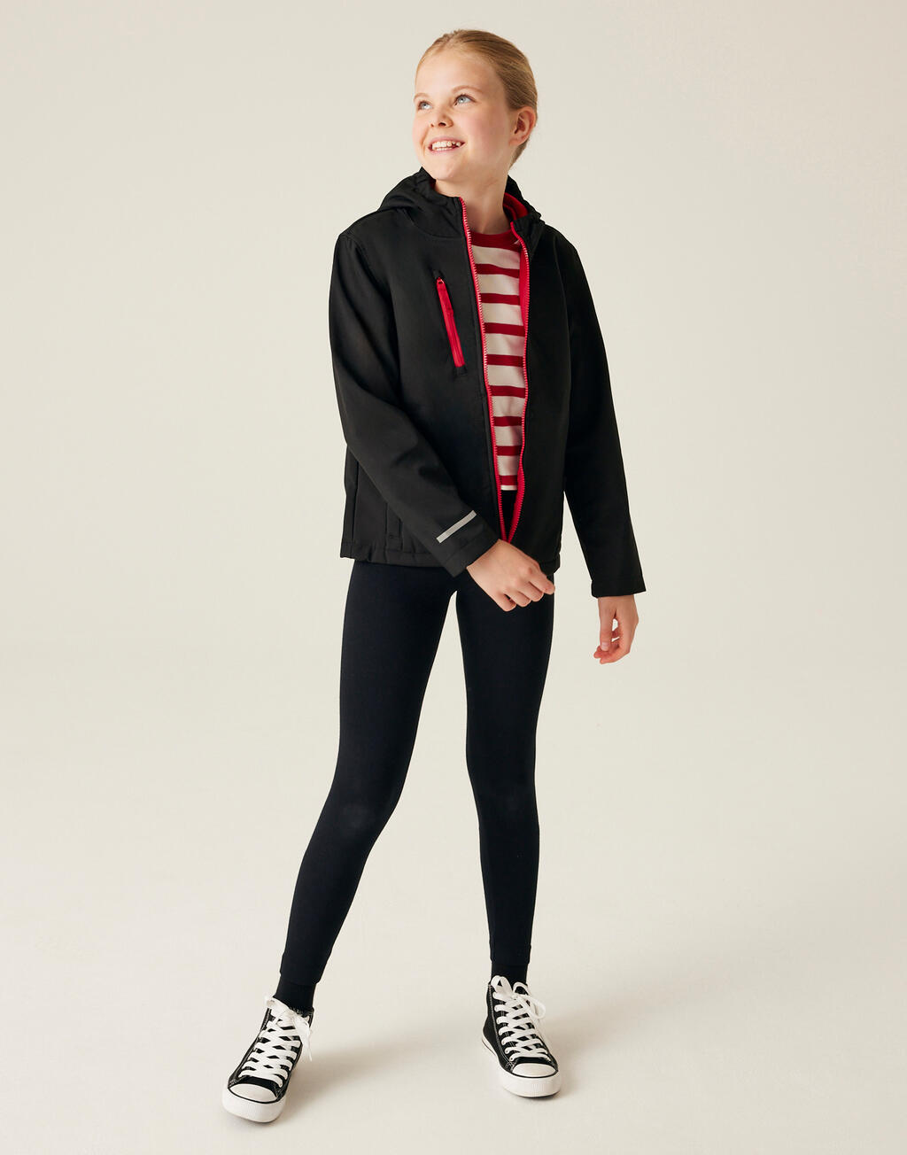 Softshell 3 capas con capucha Junior Ablaze - vista 3