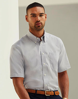 Fruit of the Loom Camisa Oxford manga corta hombre