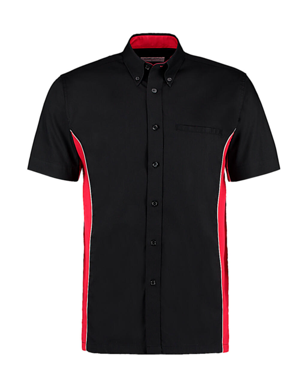 Camisa Sportsman Classic Fit Black/Red/White