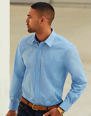  Fruit of the Loom Camisa Popelina manga larga hombre