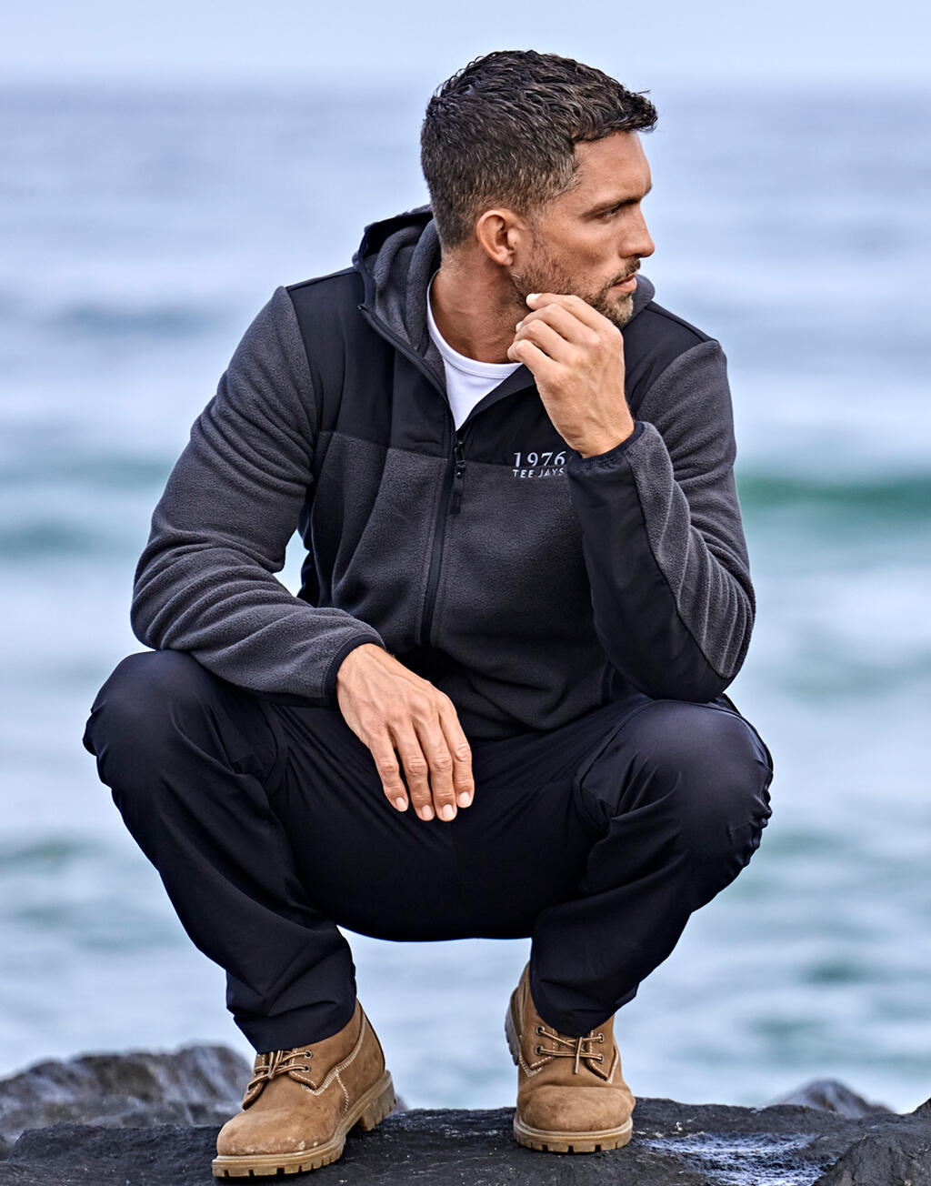 Forro polar con capucha Mountain - vista 1