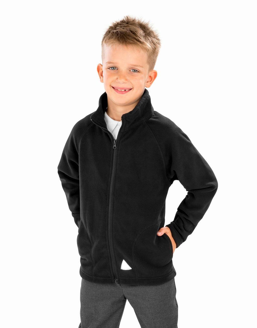 Micropolar cremallera entera niña - vista 1