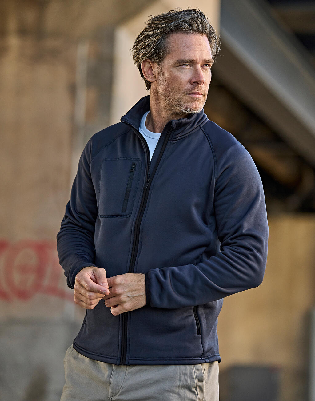 Forro polar elástico hombre - vista 1