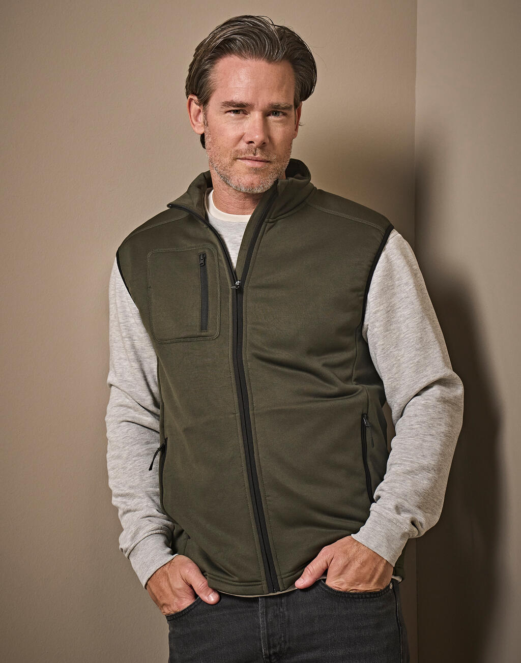  Tee Jays Chaleco polar elástico