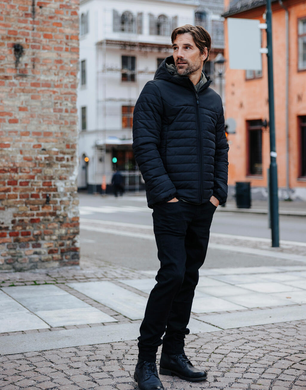 Sudadera con capucha acolchada Nautilus hombre - vista 1