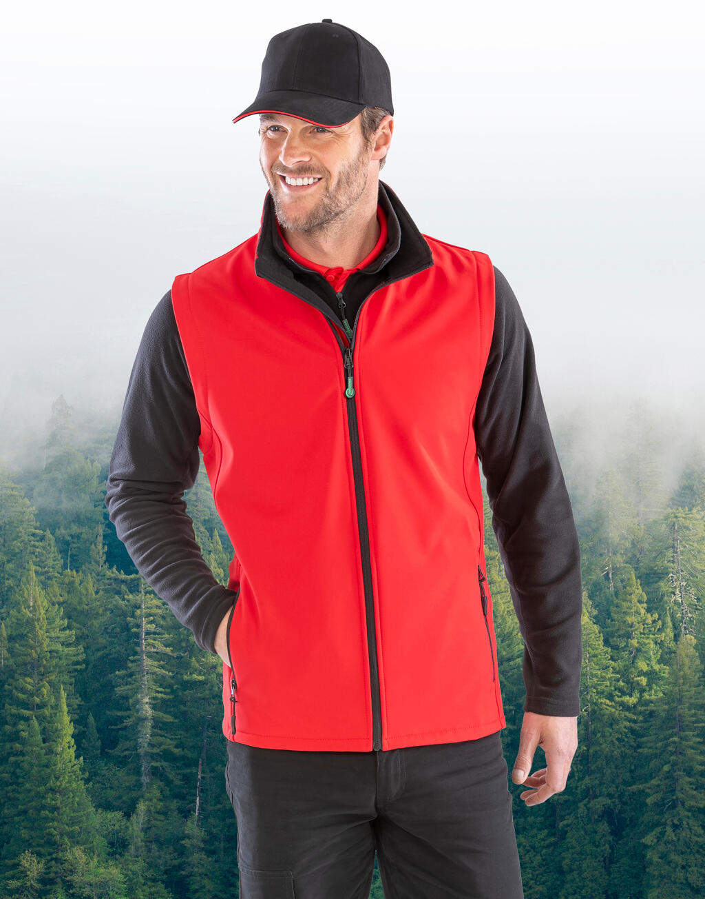 Chaleco Softshell Printable hombre - vista 3