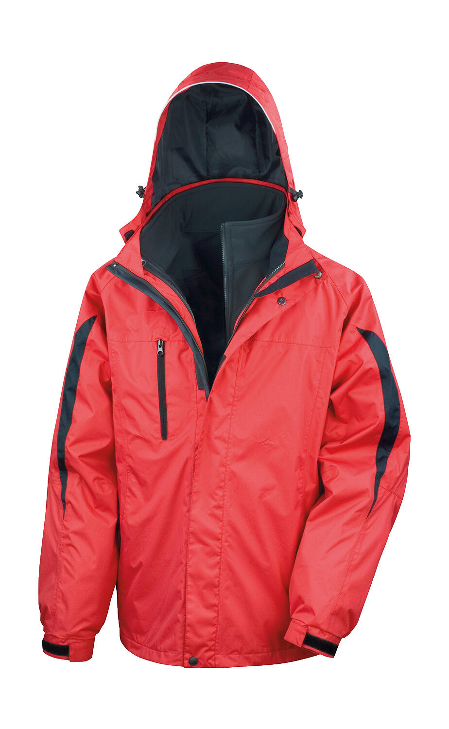 Chaqueta 3 en 1 Journey hombre Red/Black