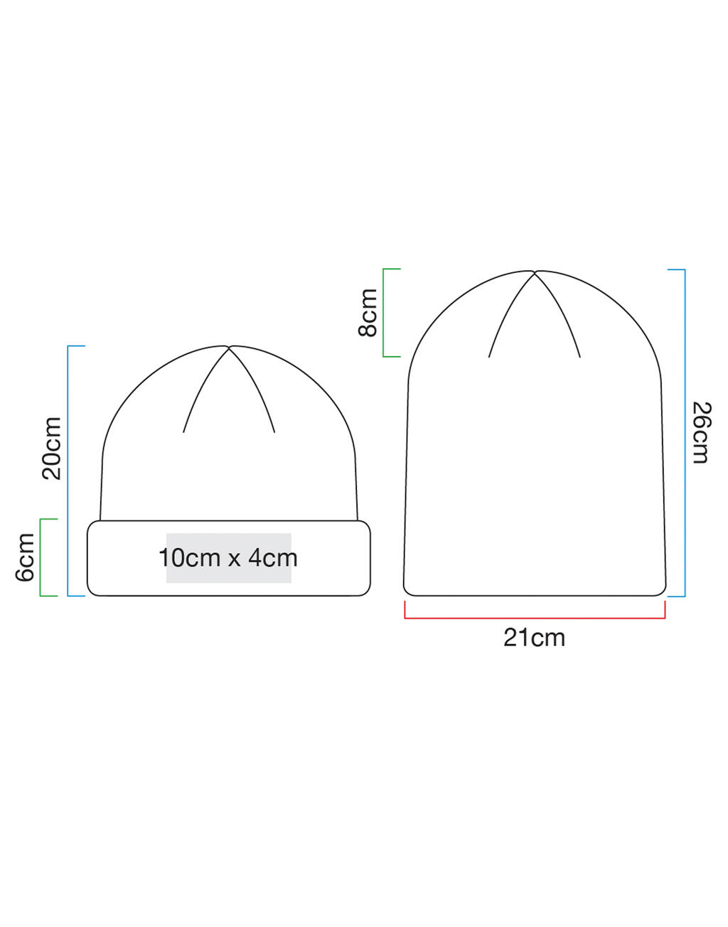 Gorro orgánico - vista 1