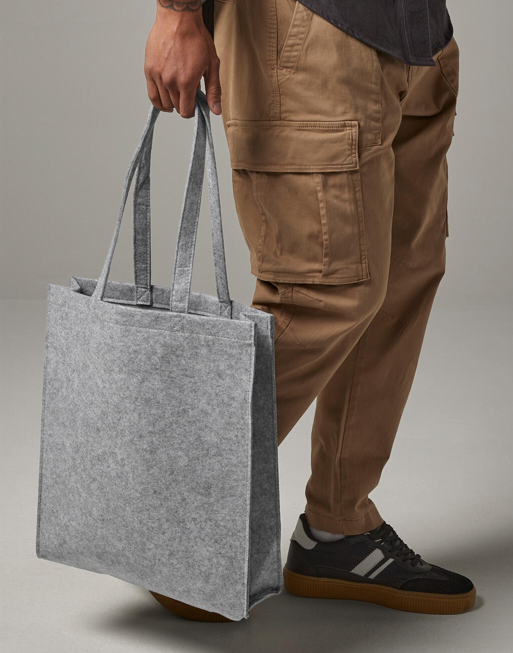  Bag Base Bolsa Tote de fieltro