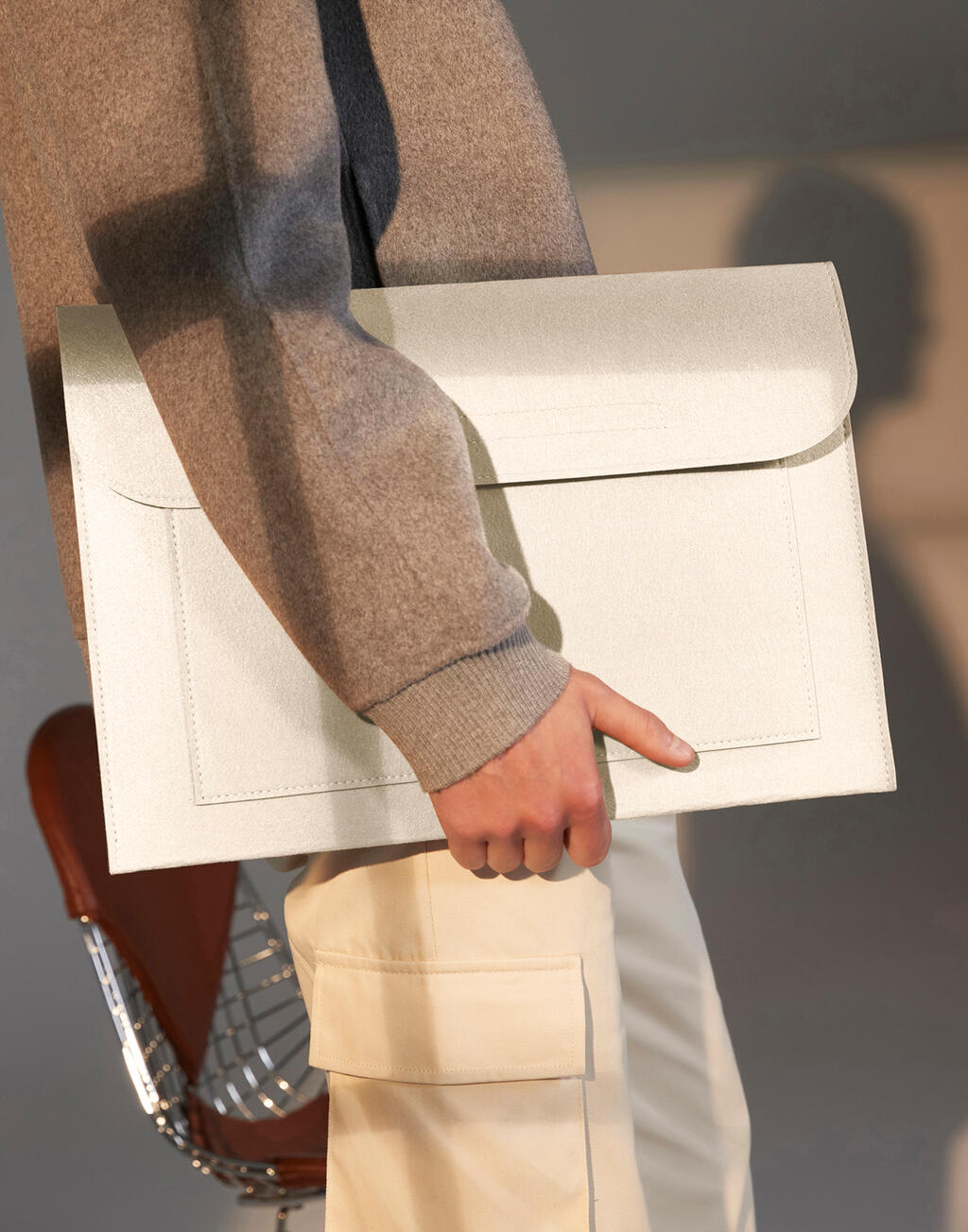  Bag Base Carpeta fieltro para portátil/documentos