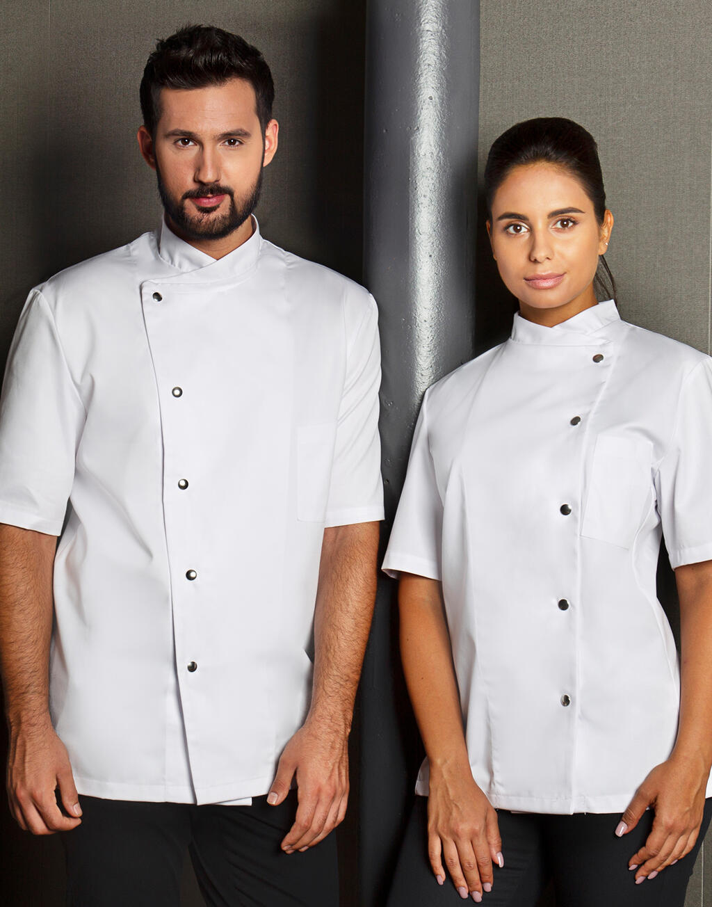 Chaqueta Chef Gustav manga corta - vista 2