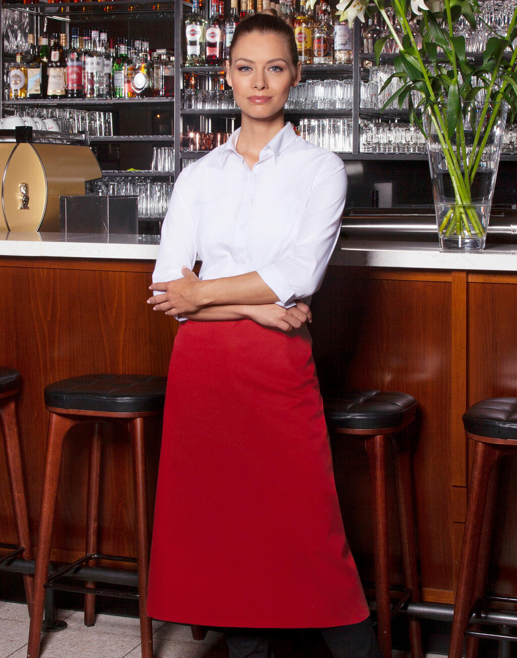 Delantal bistro básico - vista 1