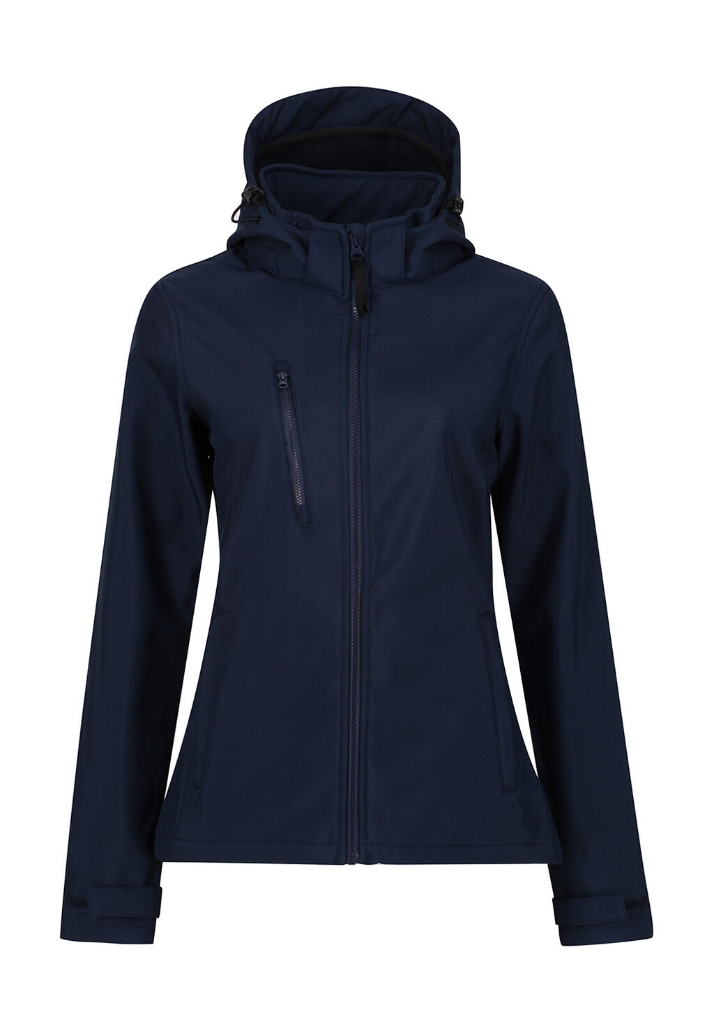 Softshell Capucha 3 capas Venturer Mujer Navy