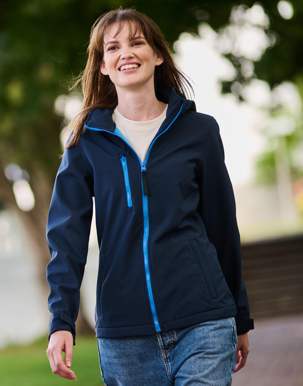  Regatta Softshell Capucha 3 capas Venturer Mujer