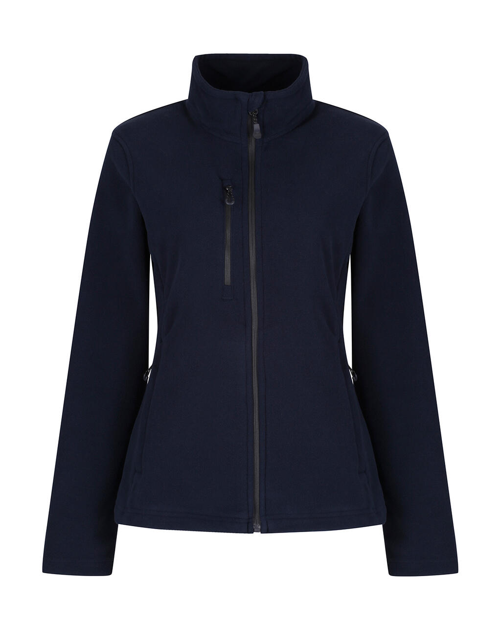 Micropolar reciclado con cremallera mujer Navy