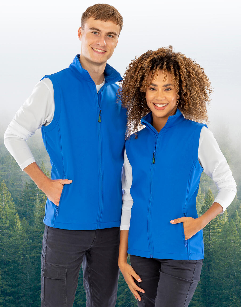 Sofshell mujer reciclado 2 capas y imprimible - vista 5