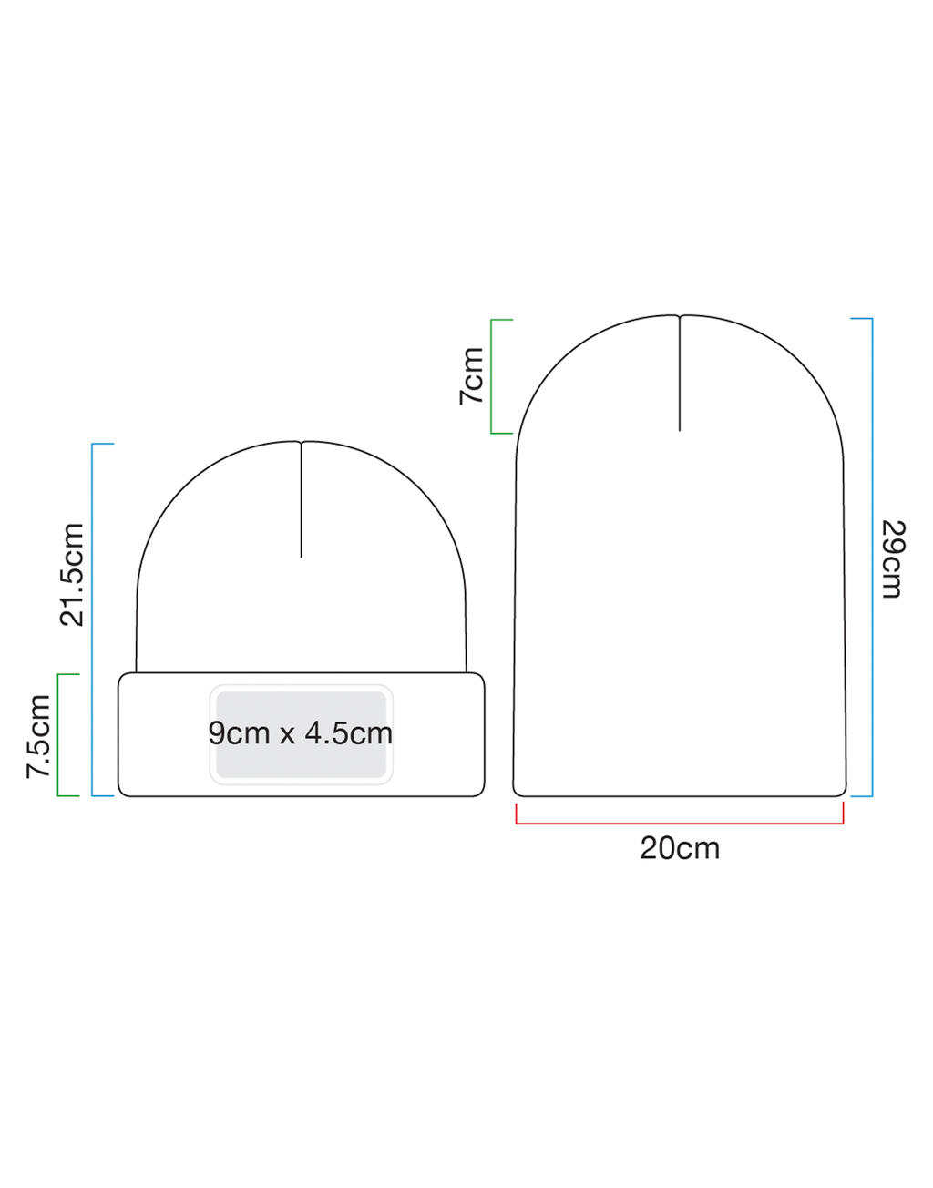 Gorro Reciclado Original con Parche - vista 1