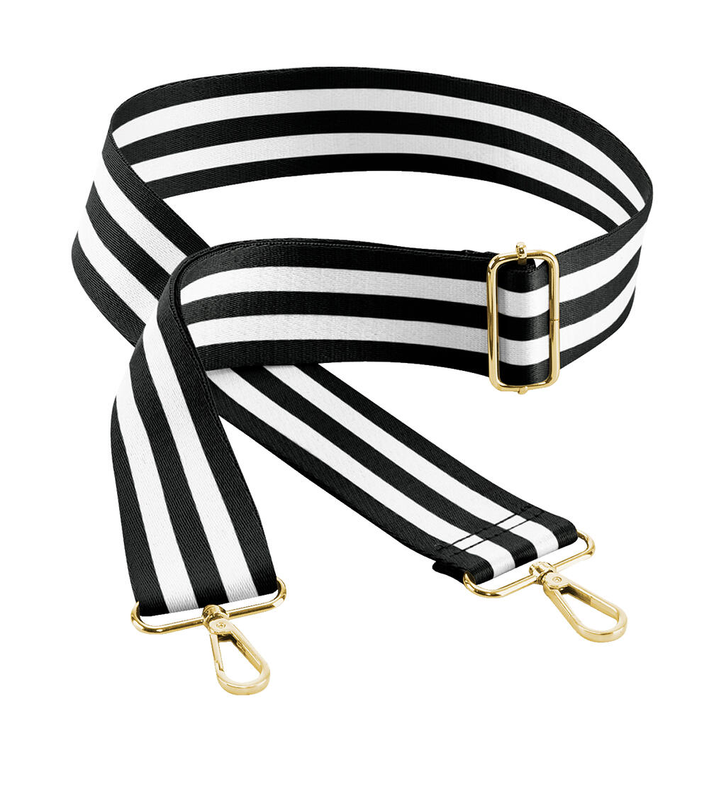 Correa ajustable para bolsa Boutique Black/White