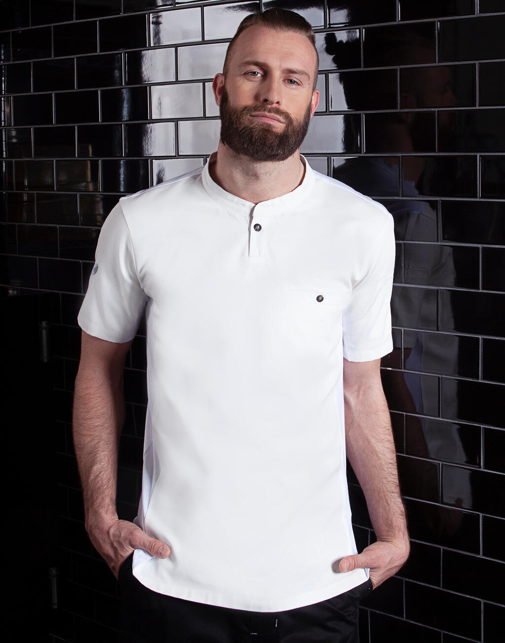  Karlowsky Camisa de trabajo elegante manga corta