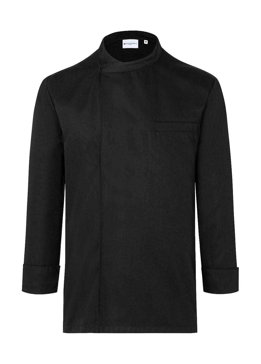 Camisa de Chef manga larga Shirt Basic Black