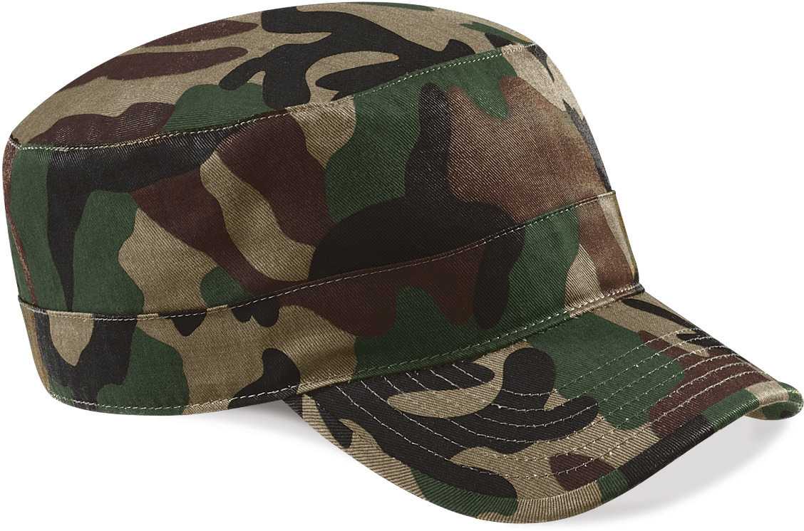  Beechfield Gorra Cubana Camuflaje