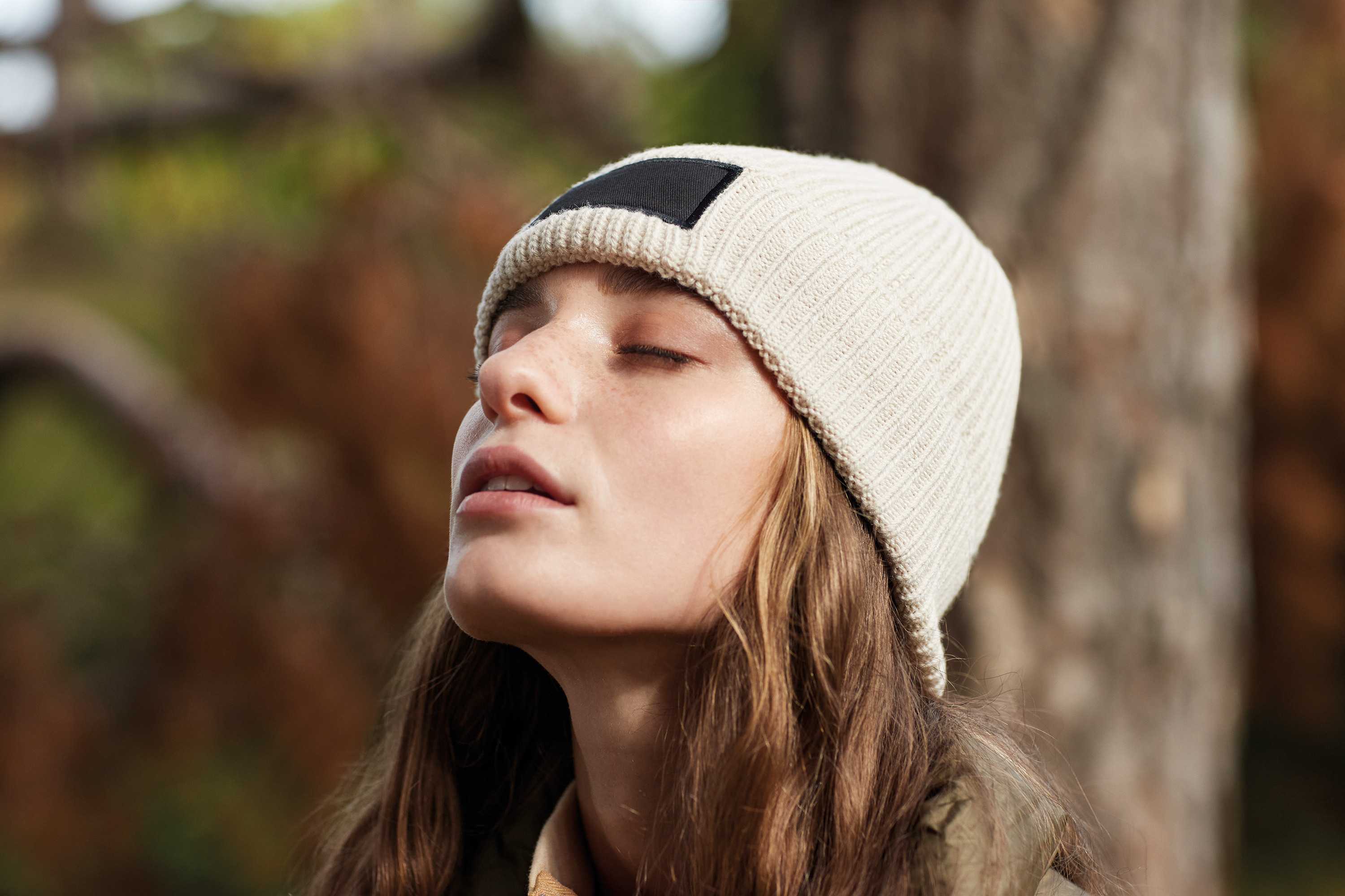  Beechfield Gorro moderno con parche<br/>